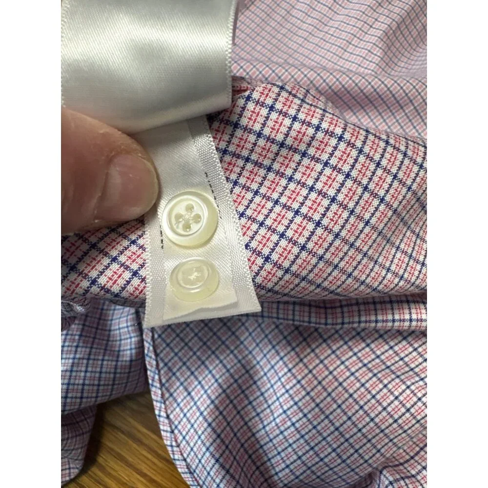 Banana Republic Mens Non-Iron Cotton Standard Fit Button-Down Shirt  Size L